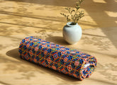 Korean Traditional Painting The Happy Dancheong Pattern Cotton Fabric made in Korea by the Half Yard